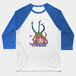 Cerberus, but with a giraffe / octopus / peacock Baseball T-Shirt